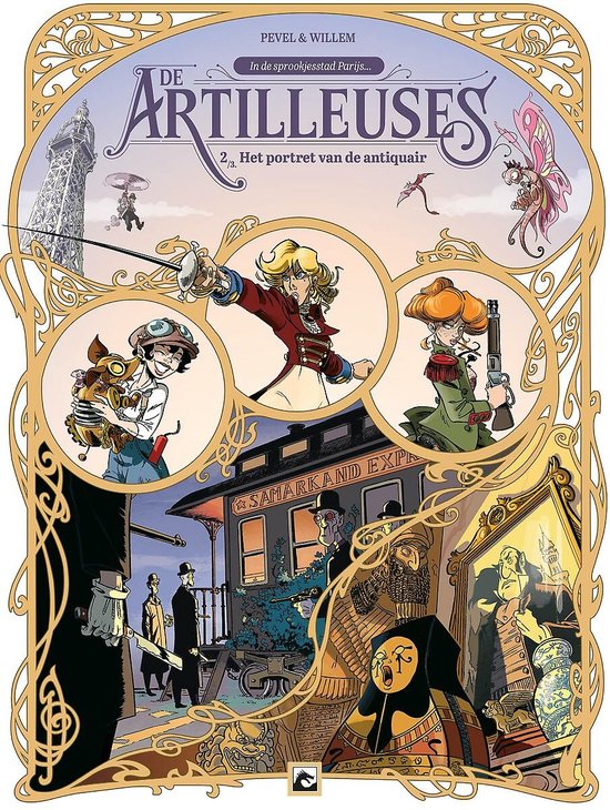 De artilleuses 02. het portret van de aap 2/3