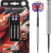 Eric Bristow Crafty Cockney 90% Silver Knurled - Dartpijlen