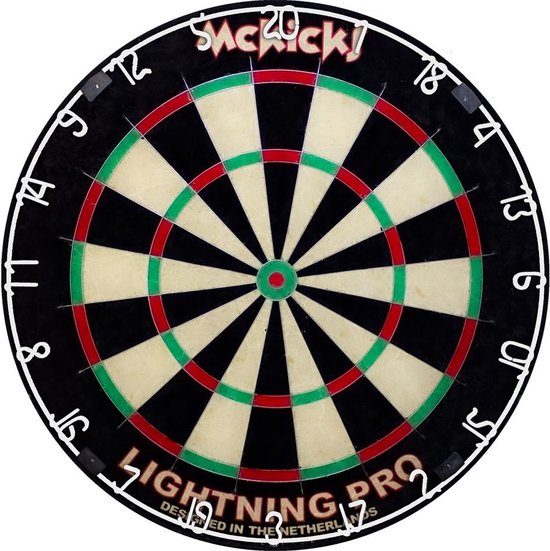Mckicks Lightning Pro Dartbord van McKicks — afbeelding 3