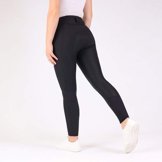 Pantalon d'équitation Euro-star Eseq. Poignée complète Queen Diamond Zwart - 42