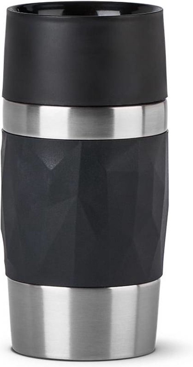 Emsa N2160100 Travel Mug Compact 0.3L Zwart