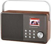 Albrecht DR 855 DAB +/FM Radio Grijs/Hout