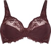 Hunkemöller Dames Lingerie Niet-voorgevormde beugel bh Diva - Rood - maat E80