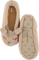 Hunkemöller Dames Accessoires Pantoffels ballerina  - Beige - maat 40/41