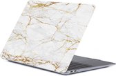 By Qubix MacBook Air 13 inch - Touch id versie - Marble witgoud (2018, 2019 & 2020)