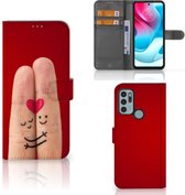 GSM Hoesje Motorola Moto G60s Wallet Book Case Cadeau voor Vrouw Liefde