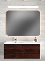 DECADE Wandlamp LED 1x12W/960lm Rechthoekig Wit