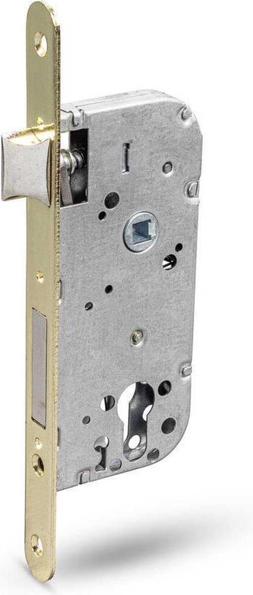 Insteekslot BRASS 50x70mm rond