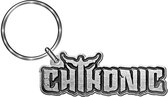 Chthonic Sleutelhanger Logo Zilverkleurig