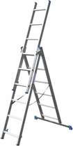 Alumexx ladder 3-Delig - 3x6 treden