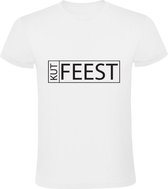 Kutfeest | Heren T-shirt | Wit | Drank | Feest | Kroeg | Festival