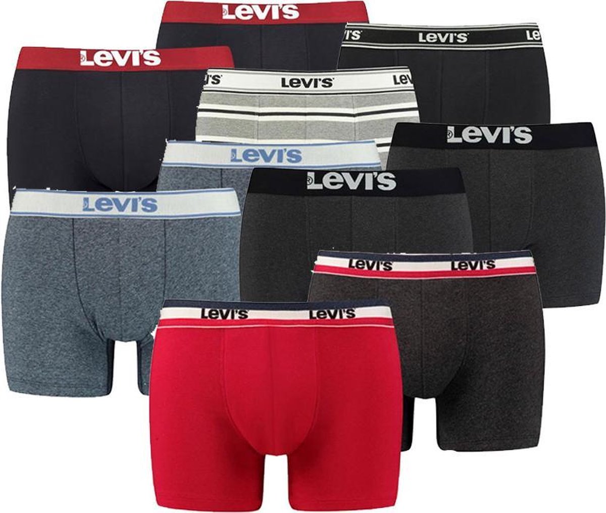 Levi's Boxershorts - 10-pack Verrassingspakket - Levi's heren ondergoed  Mixed pakket -... | bol.com