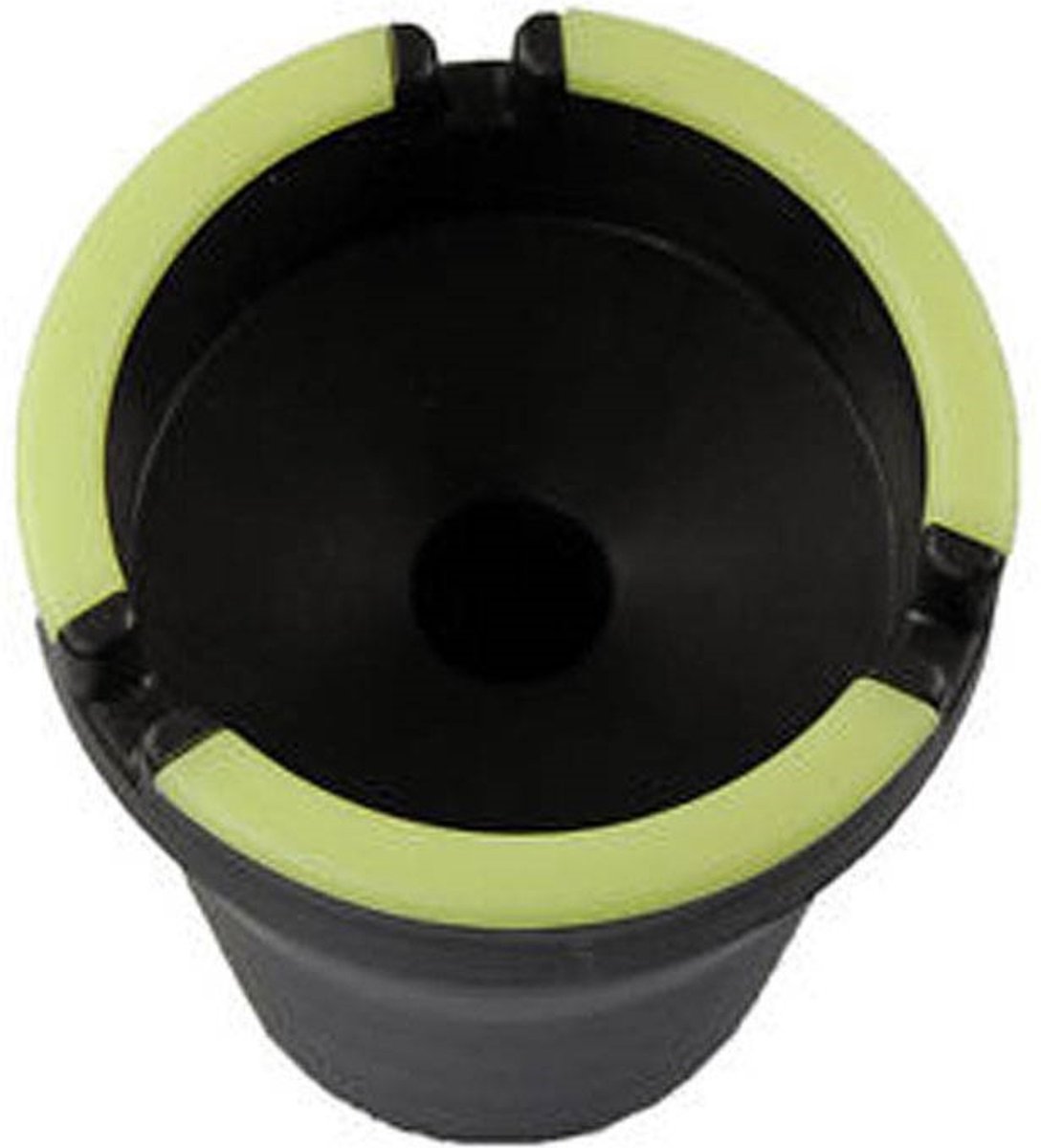 Goedkoopste Glow in the dark auto lichtgevende asbak 11 cm - Auto accessoires voor sigaretten
