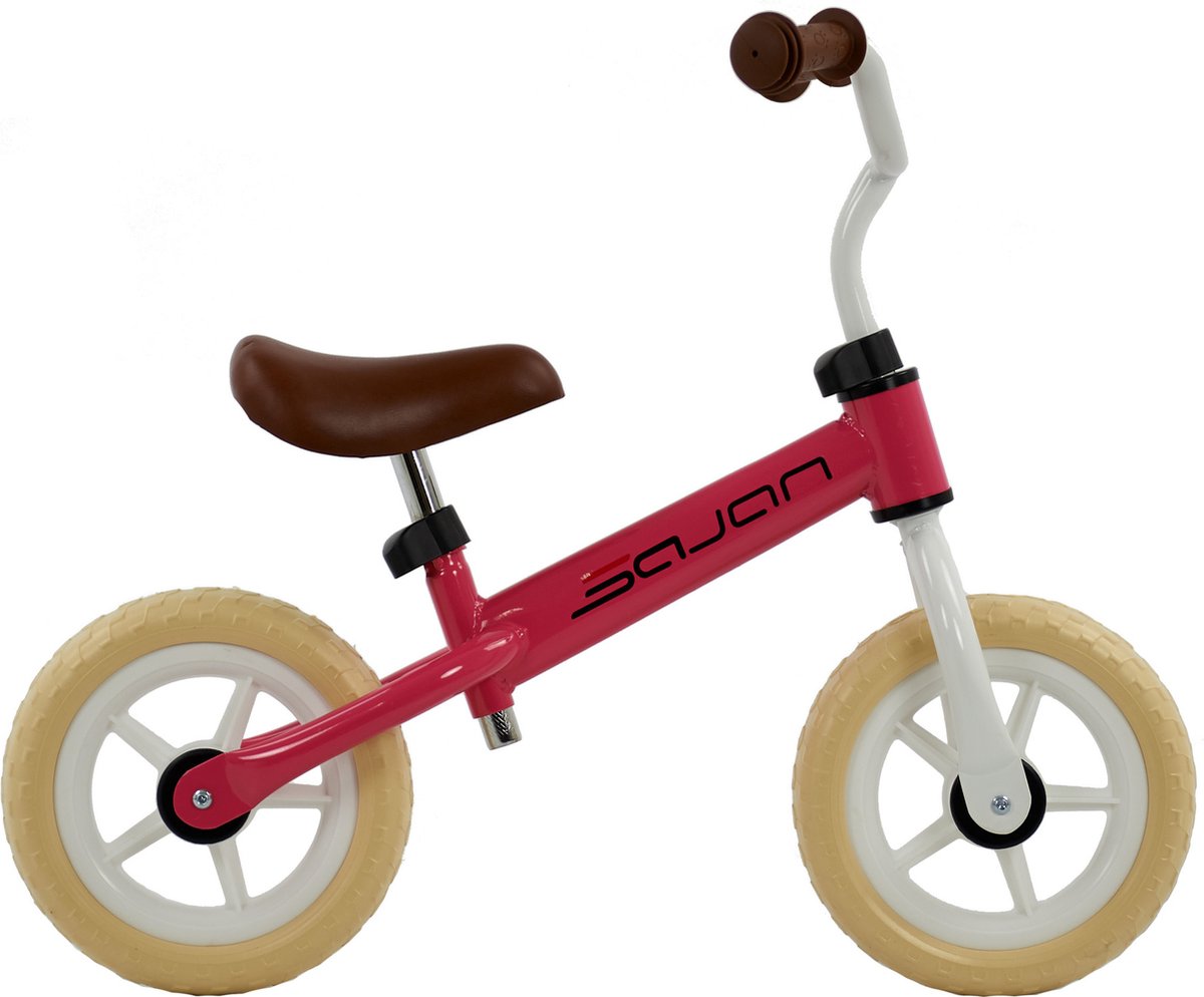 Sajan Loopfiets - Wit-Roze