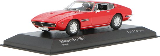 Maserati Ghibli 1969 - 1:43 - Minichamps | bol
