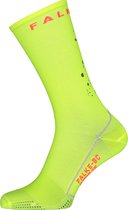 FALKE BC Impulse Reflective unisex fietssokken - neon groen -  Maat: 39-41