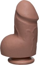 The Fat D Met Balzak - 16 cm - Sextoys - Dildo's  - Dildo - Dildo Normaal