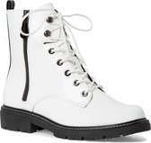 Jana Dames Half laarsje 8-8-25224-27 100 wit H-breedte Maat: 36 EU