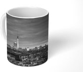 Mok - Berlijn - Stad - Zwart - Wit - 350 ML - Beker