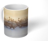 Mok - Rendieren - Sneeuw - 350 ML - Beker
