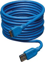 Tripp Lite U326-010 USB-kabel 3 m Blauw