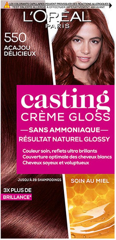 L'Oréal Paris Casting Creme Gloss 550 Acajou Délicieux | bol.com