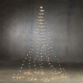 Luca Lighting - Tree dress snoer klassiek wit 672led IP44 8 function controller met timer - l210cm - Woonaccessoires en seizoensgebondendecoratie  (Britse stekker )