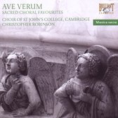 Choir of St John’s College Cambridge, Christopher Robinson - Ave Verum, Sacred Choral Favourites (CD)