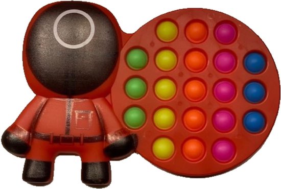 DIH Pop It Fidget Toy - Connu de Squid Game - Rond | bol.com