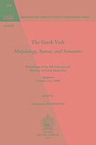 The Greek Verb. Morphology, Syntax, and Semantics