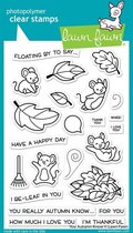 You Autumn Know Clear Stamps (LF2660)