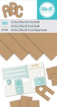We R Memory Keepers paper pad x50 kraft