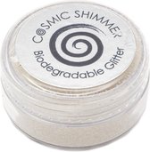 Cosmic Shimmer biodegradable glitter White mist