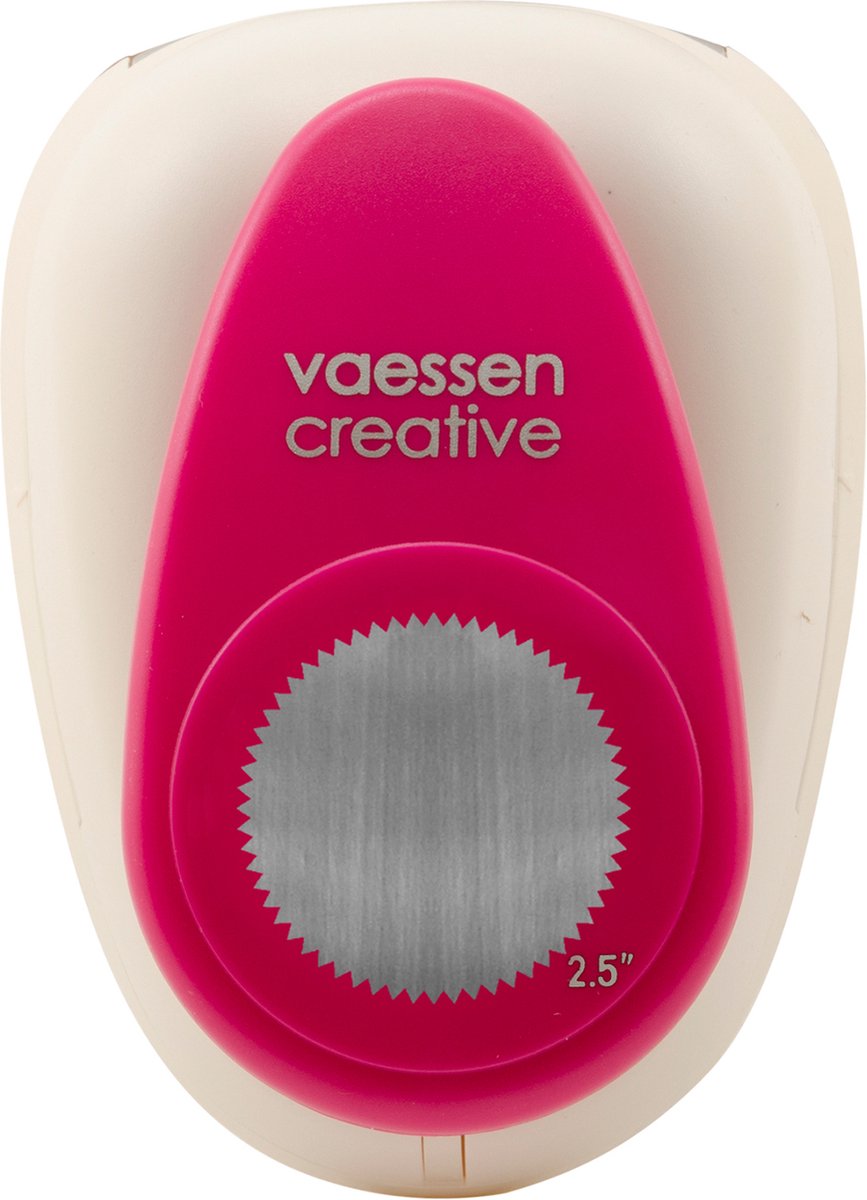 Vaessen Creative Pons - Figuurpons - Cirkel - Ø 6,3 cm