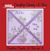 Crealies Create A Box snijmal - nr.8 Verzenddoosje