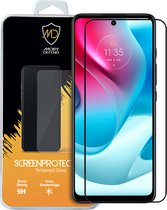 Motorola Moto G60s Screenprotector - MobyDefend Gehard Glas Screensaver - Zwarte Randen - Screen Protector - Glasplaatje Geschikt Voor: Motorola Moto G60s