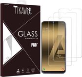 Tikawi x3 Gehard Glas 9H Samsung A20E Hoge Weerstand Screenprotector - [Anti-vingerafdruk] - Gehard Glas Beschermfolie x3