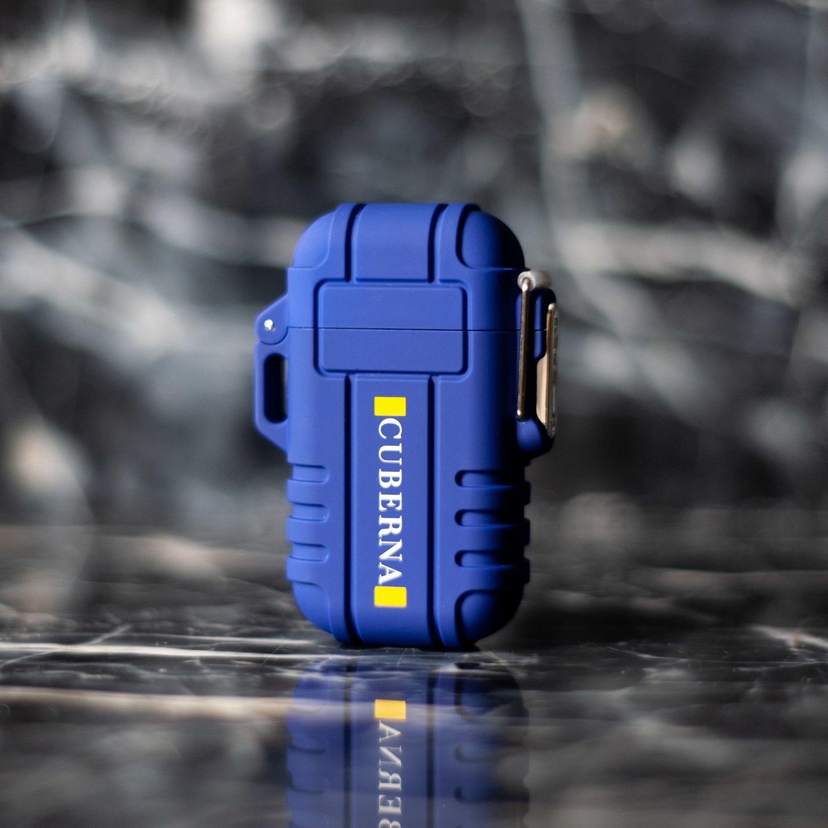 Goedkoopste Cuberna Waterdichte Elektrische Plasma Aansteker USB oplaadbaar Blauw - Wind en Storm bestendig - Geschikt voor Kaarsen, Vuurwerk, Sigaretten en BBQ