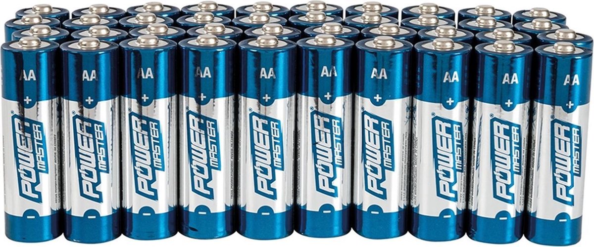 Powermaster Super Alkaline AA Batterij LR6 - 40 stuks