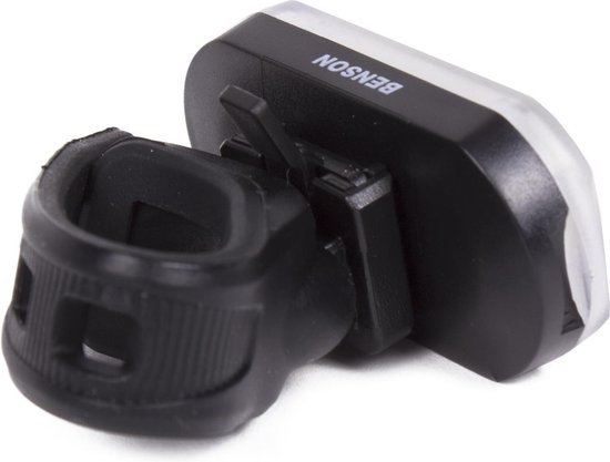 Benson Koplamp - LED - fietsverlichting - stuur / frame bevestiging - op batterij — afbeelding 5
