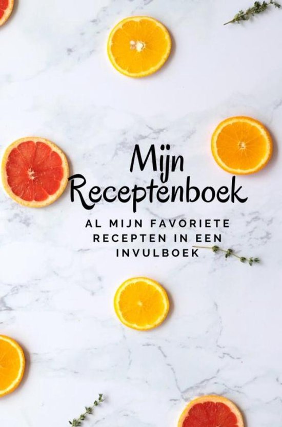 Mijn receptenboek - cover
