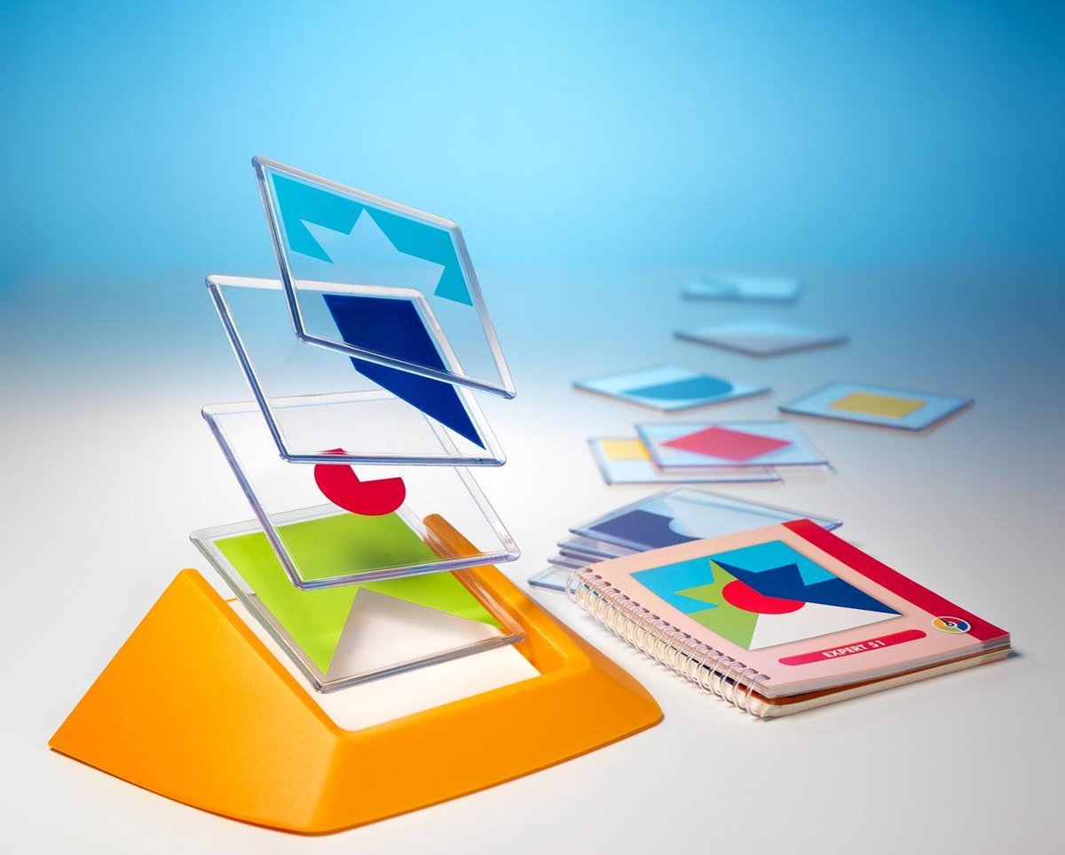 SmartGames Colour Code - Logisch Denkspel - 100 Educatieve Vormen- & Kleurenuitdagingen - Solospel voor Kinderen & Volwassenen - Vanaf 5 Jaar — cadeau in Spellen & Speelgoed - foto 4