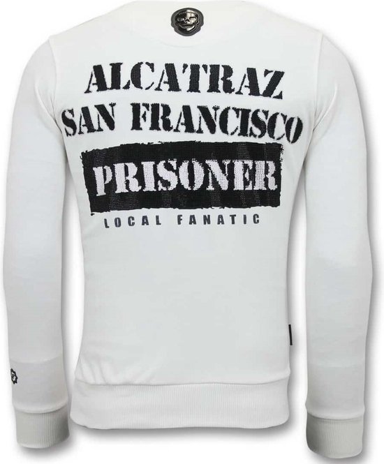 Chandail exclusif LF hommes - Prisonnier d'Alcatraz - Wit - Tailles: XL