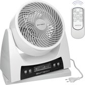 Bol.com Ventilator 40W 3 snelheden Digitaal display Wit aanbieding