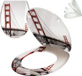 Toiletdeksel Golden Gate Softclose met Easy Fix