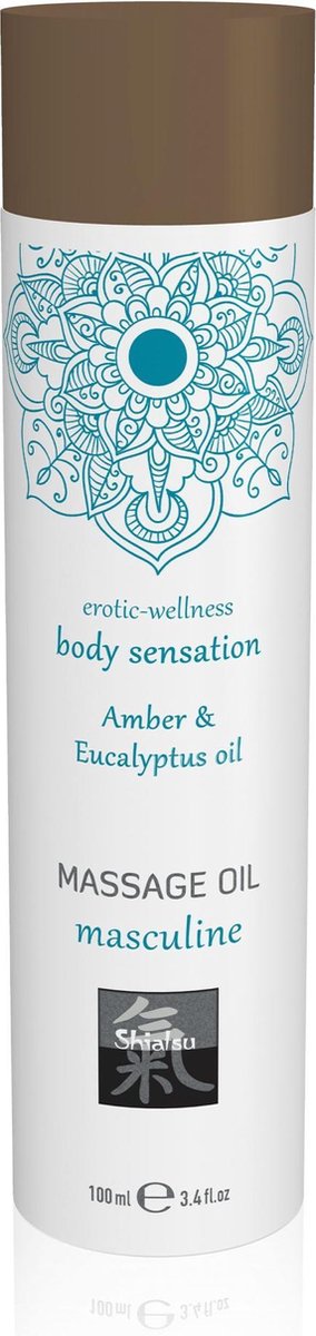 Masculine Massage Olie - Amber & Eucalyptus