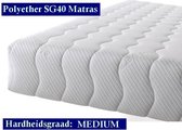 Aloe Vera - Tweepersoons Matras -SG30 Polyetherschuim - 20cm - Gemiddeld ligcomfort - 140x210/20