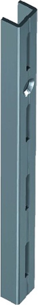 Element System 10000-00072 Wandrail enkel sys 50 - Wit - 1000mm
