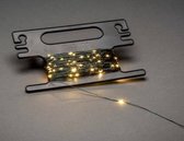 Konstsmide Micro-lichtketting Druppel Buiten Energielabel: E (A - G) werkt op het lichtnet Aantal lampen 100 LED Amber Verlichte lengte: 19.8 m Haspel