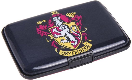 Porte Cartes Harry Potter Gryffondor 11,5 X 8 Cm Abs Rouge/Noir